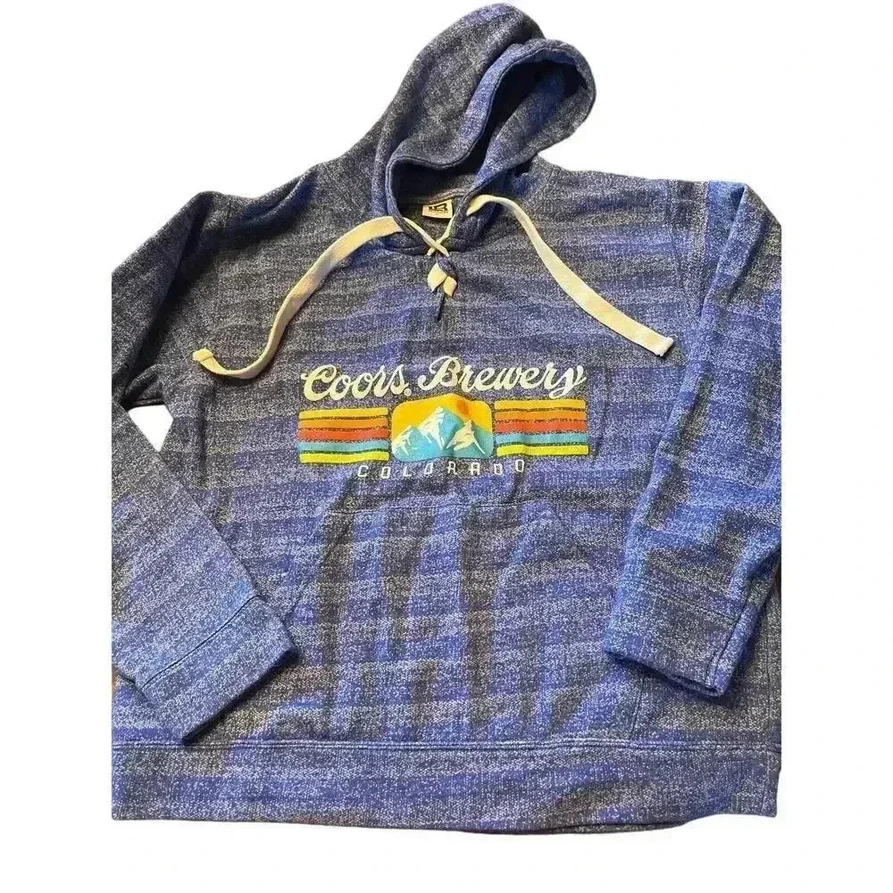 COORS BREWERY hoodie size XL